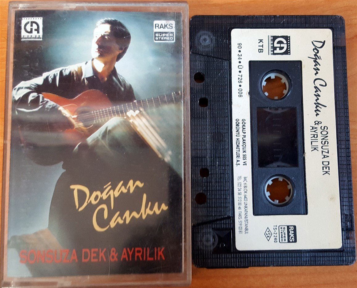 DOĞAN CANKU - SONSUZA DEK & AYRILIK (1990) GÖKALP PLAKÇILIK KASET 2.EL