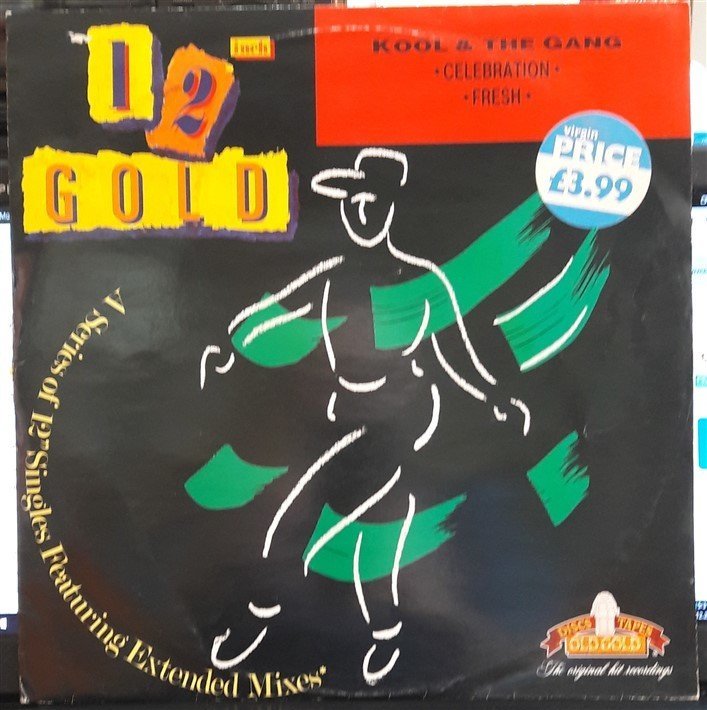 KOOL & THE GANG - CELEBRATION - FRESH (1990) - 12'' MAXI SINGLE PLAK 2.EL