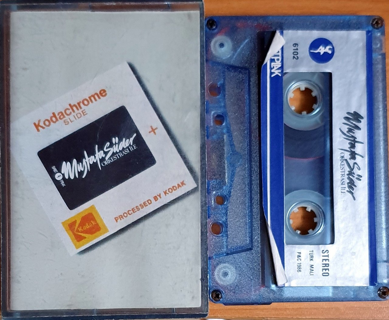MUSTAFA SÜDER ORKESTRASI İLE (1986) - KASET BALET 2.EL