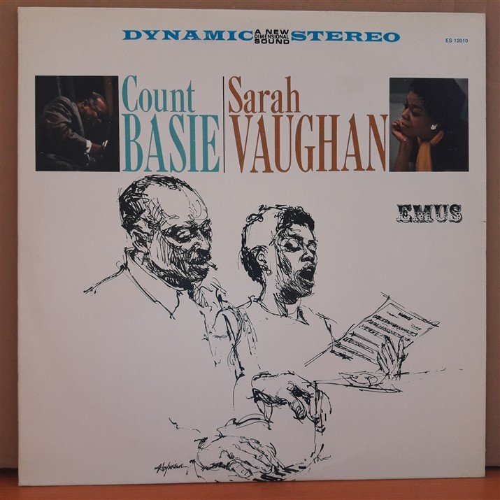 COUNT BASIE & SARAH VAUGHAN - PLAK 2.EL