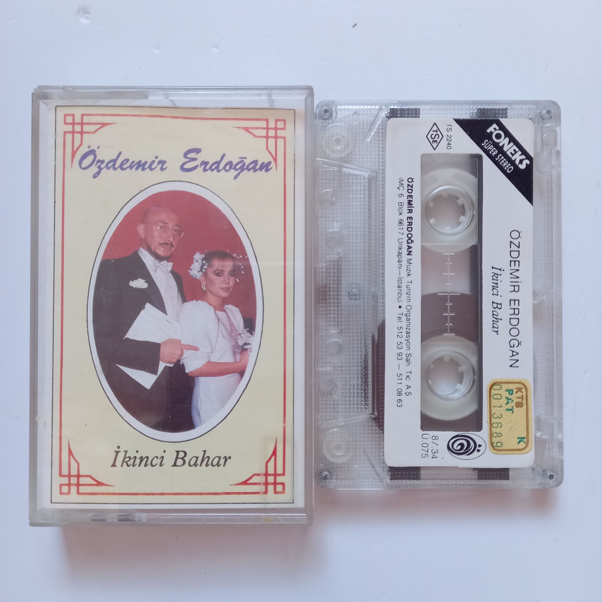 ÖZDEMİR ERDOĞAN - İKİNCİ BAHAR (1987) - KASET 2.EL