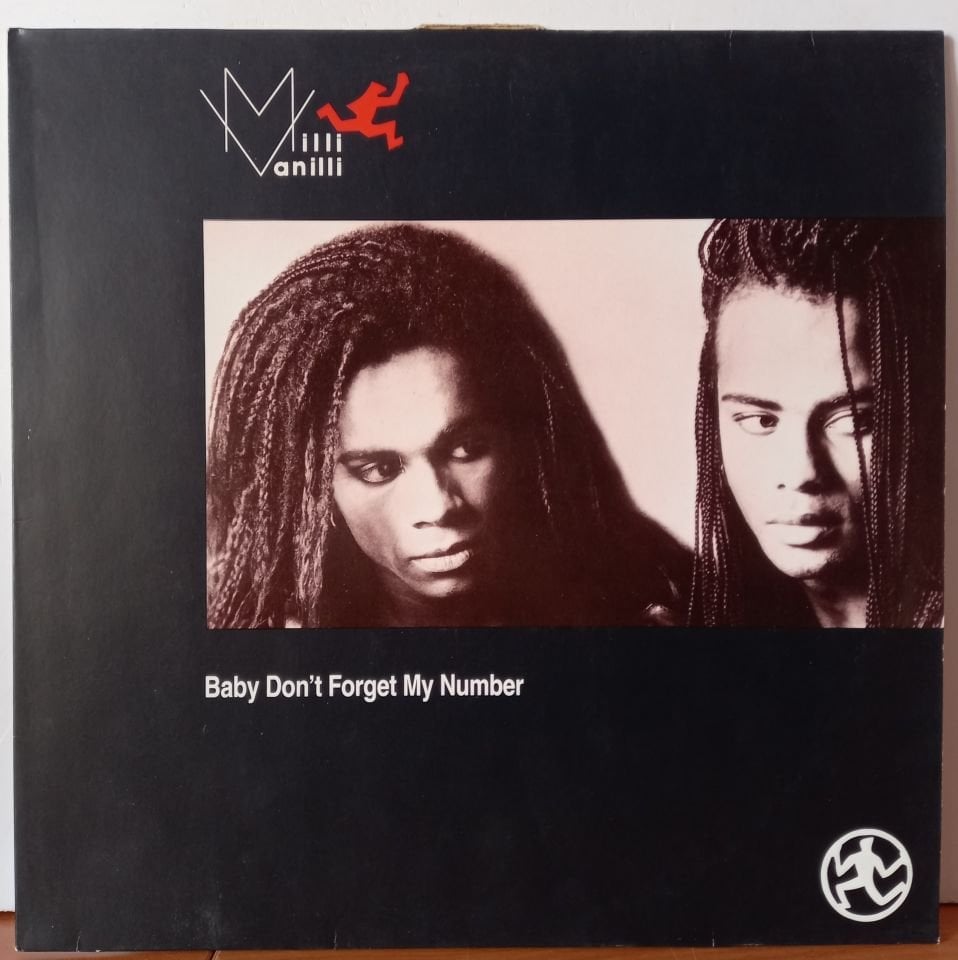 MILLI VANILLI – BABY DON'T FORGET MY NUMBER (1988) - 12' MAXISINGLE 2.EL PLAK