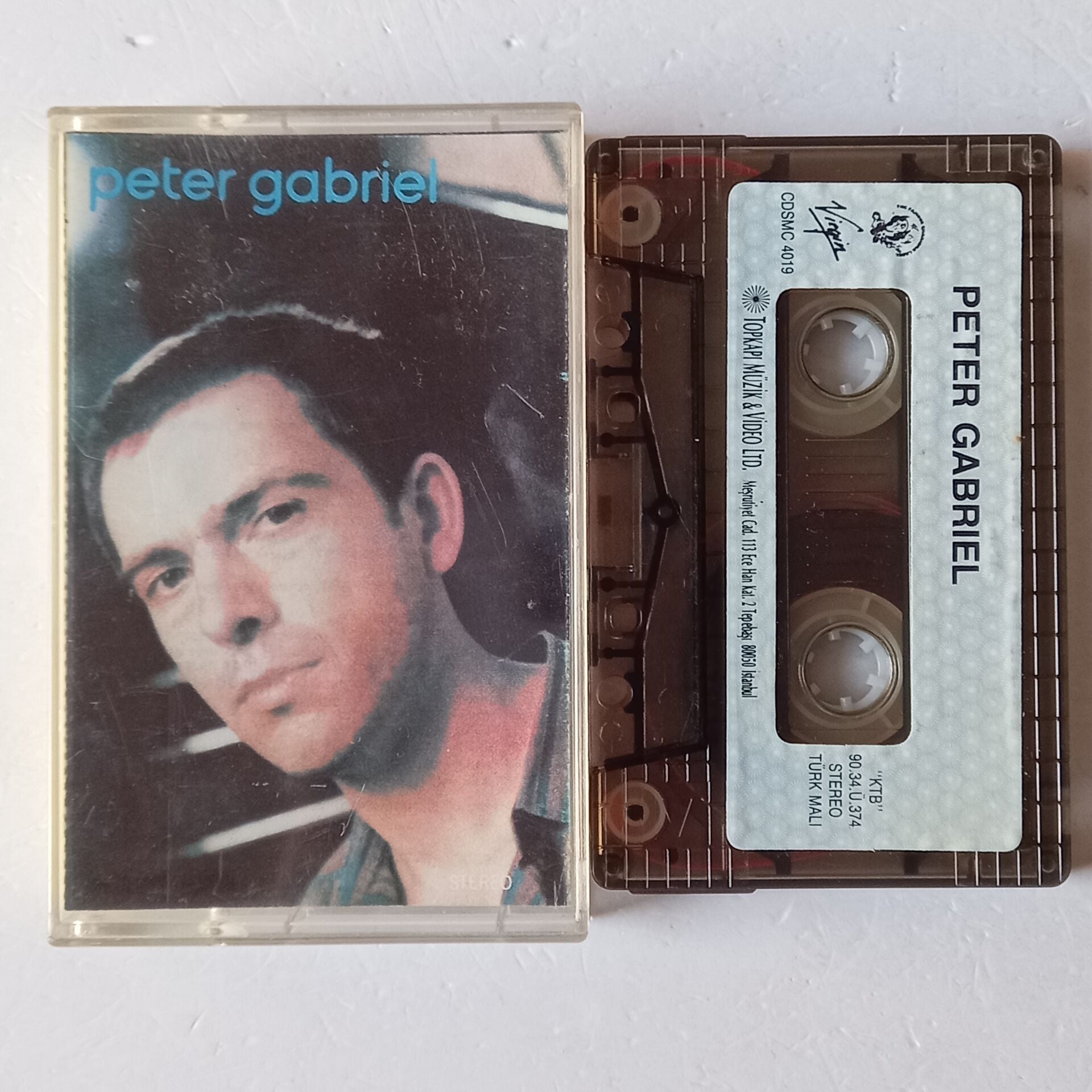 PETER GABRIEL - PETER GABRIEL (1990) - KASET 2.EL