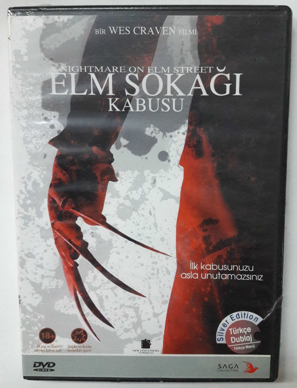 ELM SOKAĞI KABUSU - A NIGHTMARE ON ELM STREET - ROBERT ENGLUND - JOHNNY DEPP - WES CRAVEN - DVD SIFIR