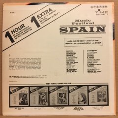 SPAIN MUSIC FESTIVAL HUGO MONTENEGRO JEUSU GALVAN AL CAIOLA 2.EL PLAK