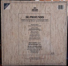 DE PROFUNDIS - MUSICA ANTIQUA KÖLN, REINHARD GOEBEL - 2.EL PLAK