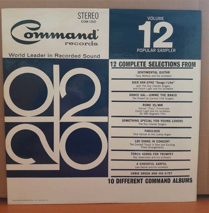 VOLUME 12 POPULAR SAMPLER - LP 2.EL PLAK