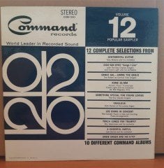 VOLUME 12 POPULAR SAMPLER - LP 2.EL PLAK