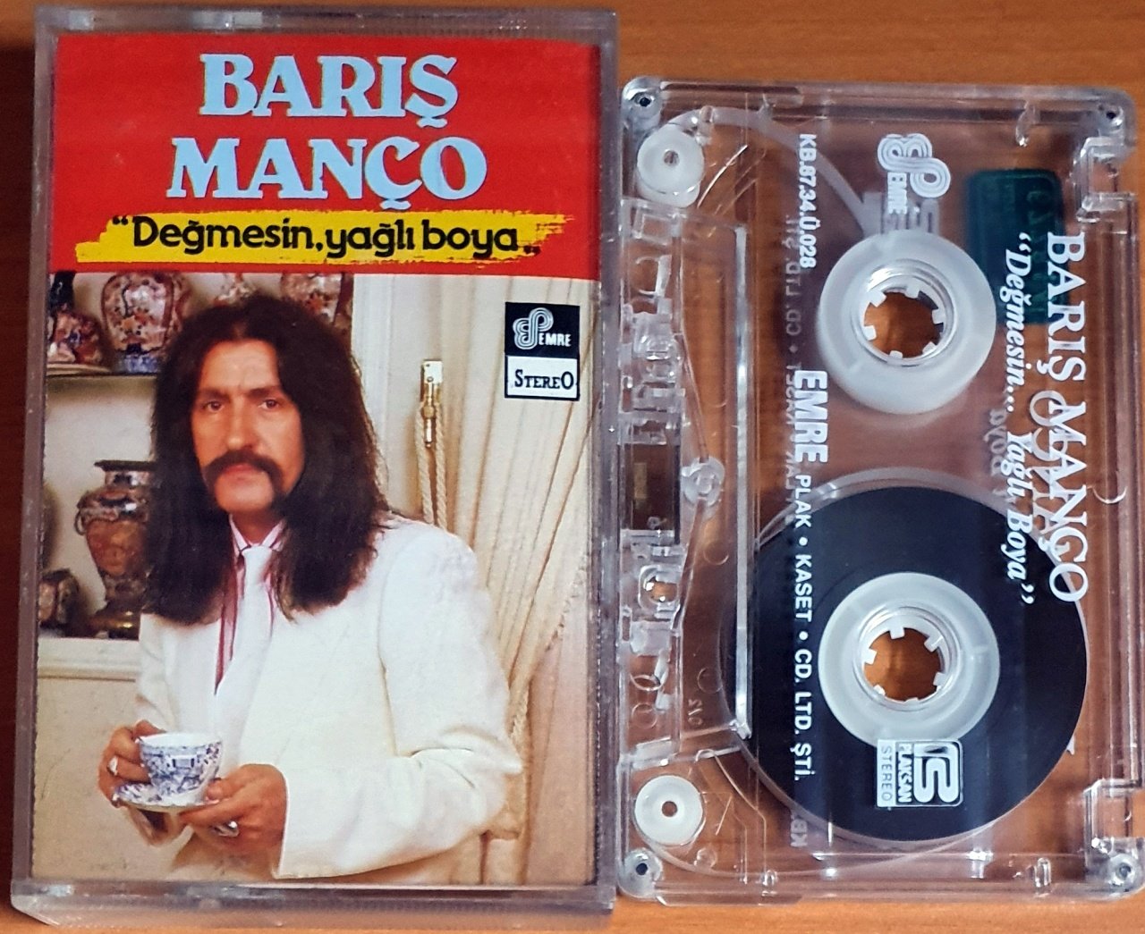 BARIŞ MANÇO - DEĞMESİN YAĞLI BOYA - KASET 2.EL