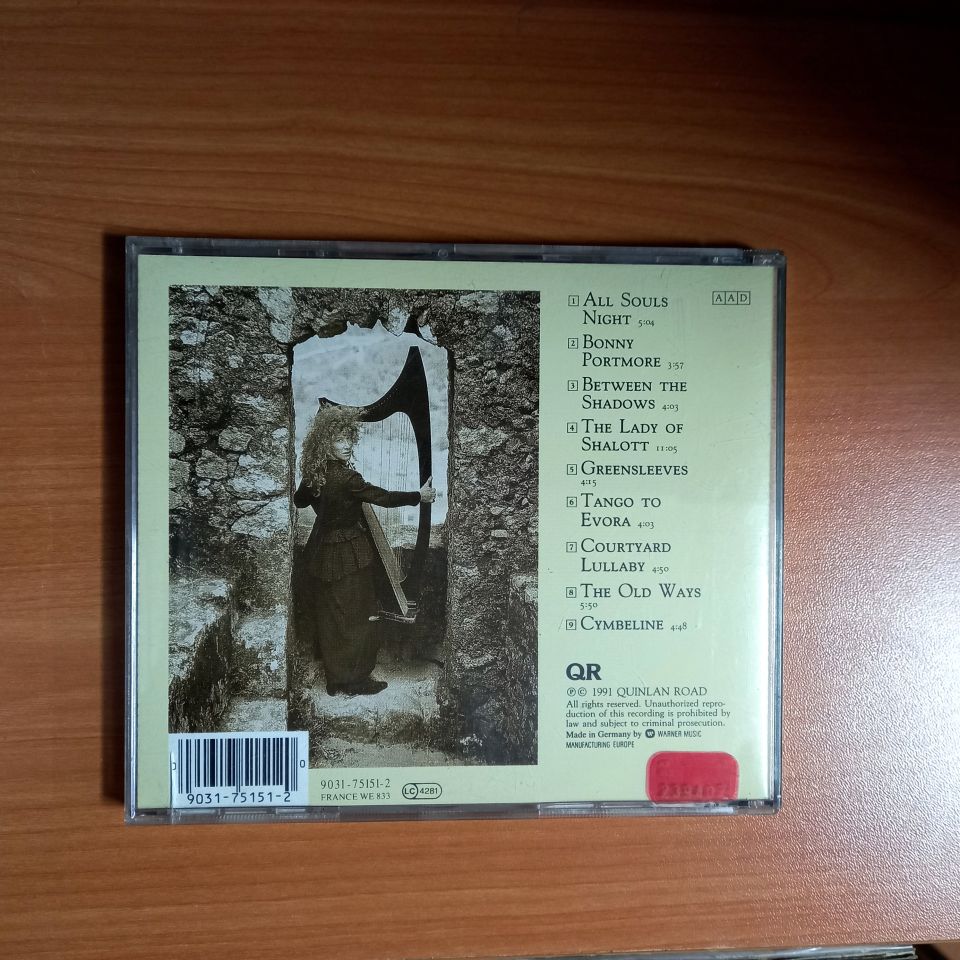 LOREENA MCKENNITT – THE VISIT (1991) - CD 2.EL