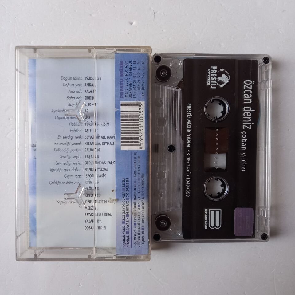 ÖZCAN DENİZ – ÇOBAN YILDIZI (1998) - KASET 2.EL
