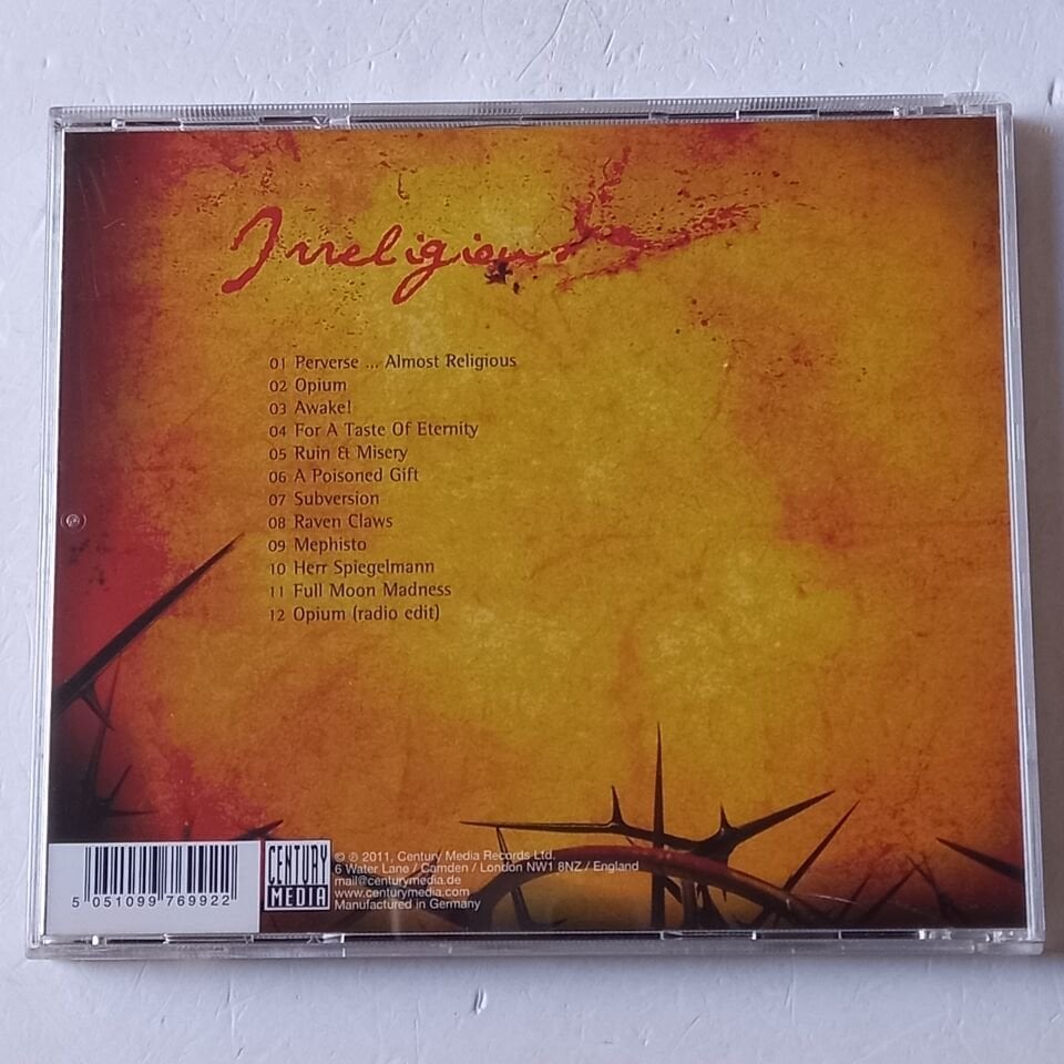 MOONSPELL – IRRELIGIOUS (1996) - CD 2011 REISSUE 2.EL