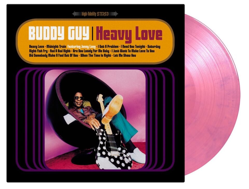 BUDDY GUY - HEAVY LOVE (1998) - 2xLP 25th ANNIVERSARY EDITION LTD. EDITION COLORED VINYL SIFIR PLAK
