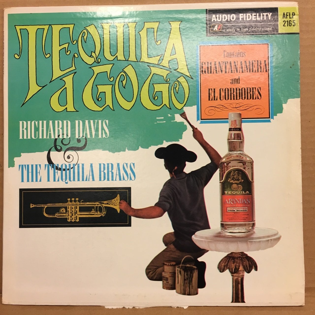 RICHARD DAVIS & THE TEQUILA BRASS - TEQUILA A GOGO 1966 2.EL PLAK