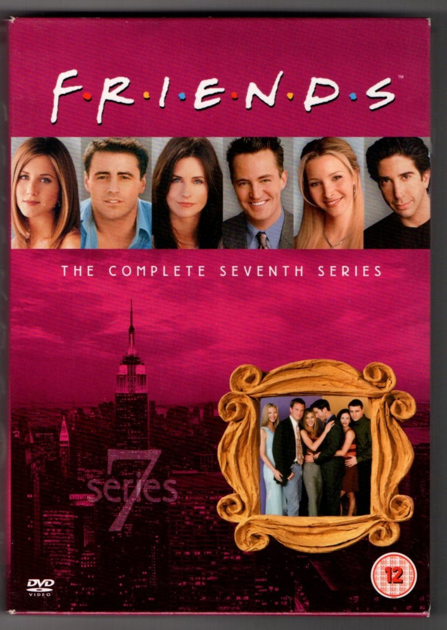 FRIENDS 7 - The COMPLETE SEVENTH SERIES - SLIMCASE 3DVD KUTU 2.EL TR ALTYAZI YOKTUR