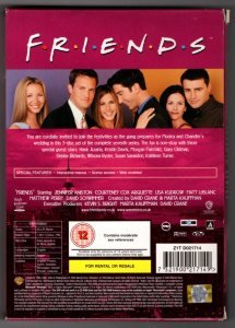 FRIENDS 7 - The COMPLETE SEVENTH SERIES - SLIMCASE 3DVD KUTU 2.EL TR ALTYAZI YOKTUR