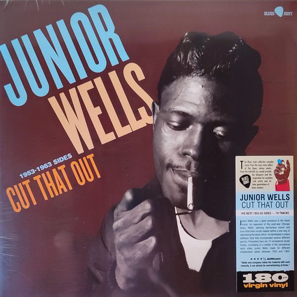 JUNIOR WELLS - 1953-1963 SIDES CUT THAT OUT - 2025 LP SIFIR PLAK