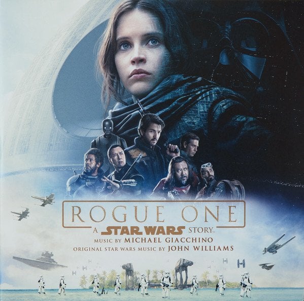 STAR WARS ROGUE ONE - SOUNDTRACK BY MICHAEL GIACCHINO JOHN WILLIAMS (2016) - 2LP SIFIR PLAK