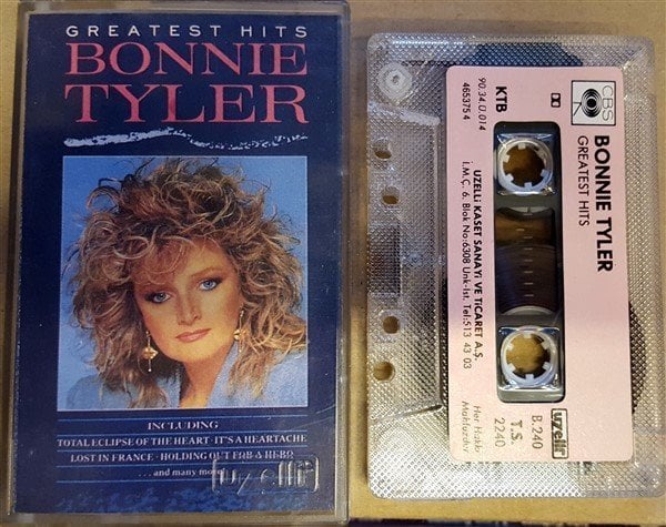 BONNIE TYLER - GREATEST HITS (1990) UZELLI CASSETTE MADE IN TURKEY ''USED''