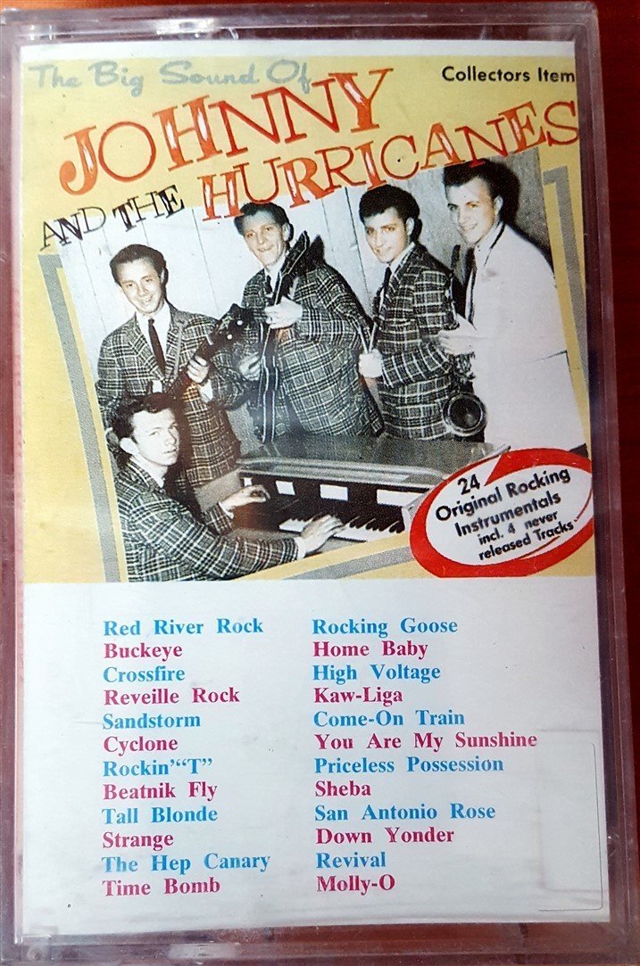 JOHNNY AND THE HURRICANES - THE BIG SOUND OF (1988) MMY CASSETTE MADE IN TURKEY ''NEW''
