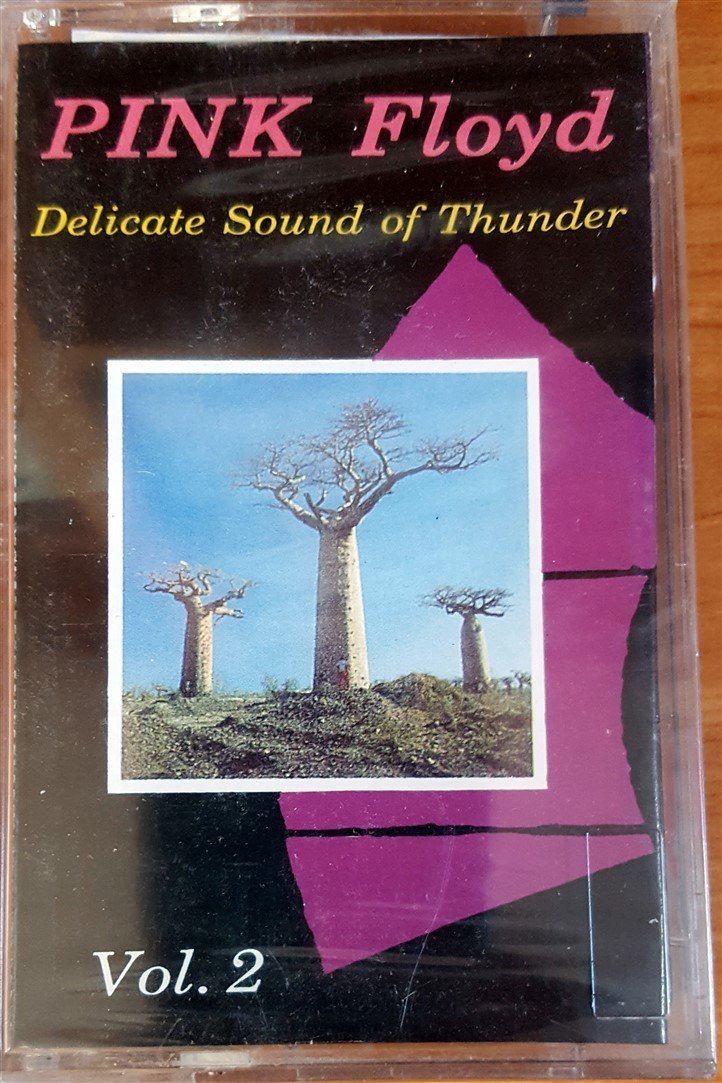 PINK FLOYD - DELICATE SOUND OF THUNDER VOL 2 CASSETTE MADE IN TURKEY ''NEW''