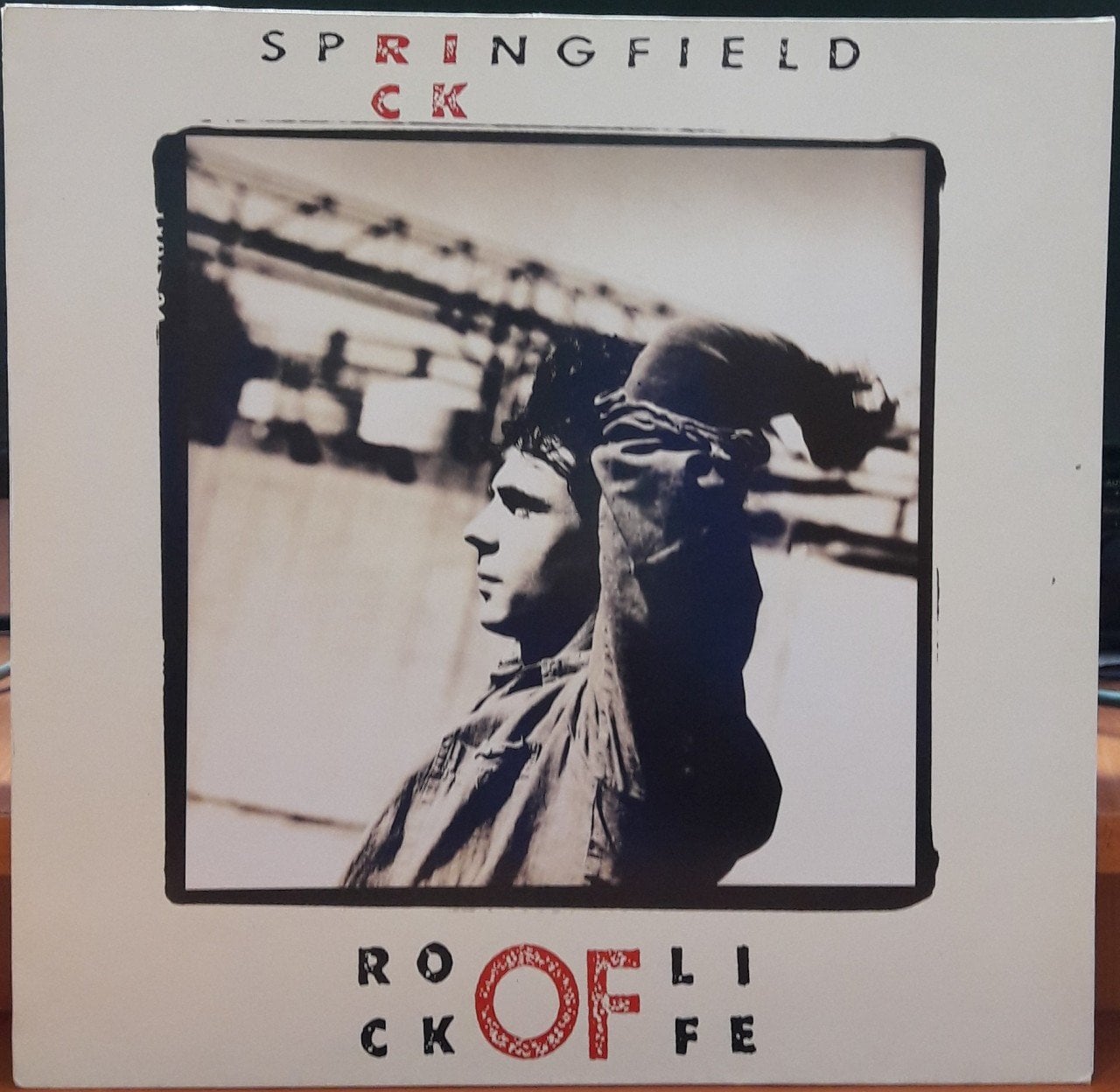 RICK SPRINGFIELD - ROCK OF LIFE (1988) - PLAK 2.EL