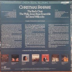 CHRISTMAS FANFARE - THE BACH CHOIR - PLAK 2.EL