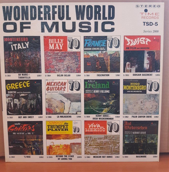 WONDERFUL WORLD OF MUSIC - LP 2.EL PLAK