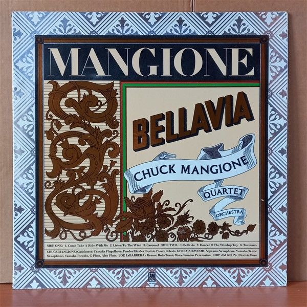 CHUCK MANGIONE – BELLAVIA (1975) - LP 2. EL PLAK