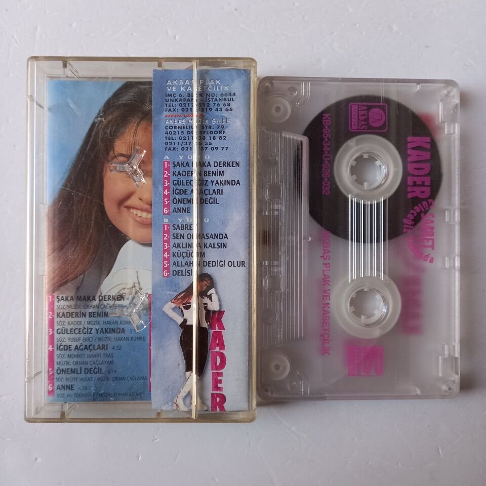 KADER - SABRET GÜLECEĞİZ YAKINDA (1995) - KASET 2.EL