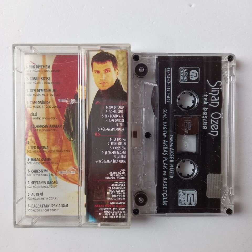 SİNAN ÖZEN - TEK BAŞINA (1998) - KASET 2.EL