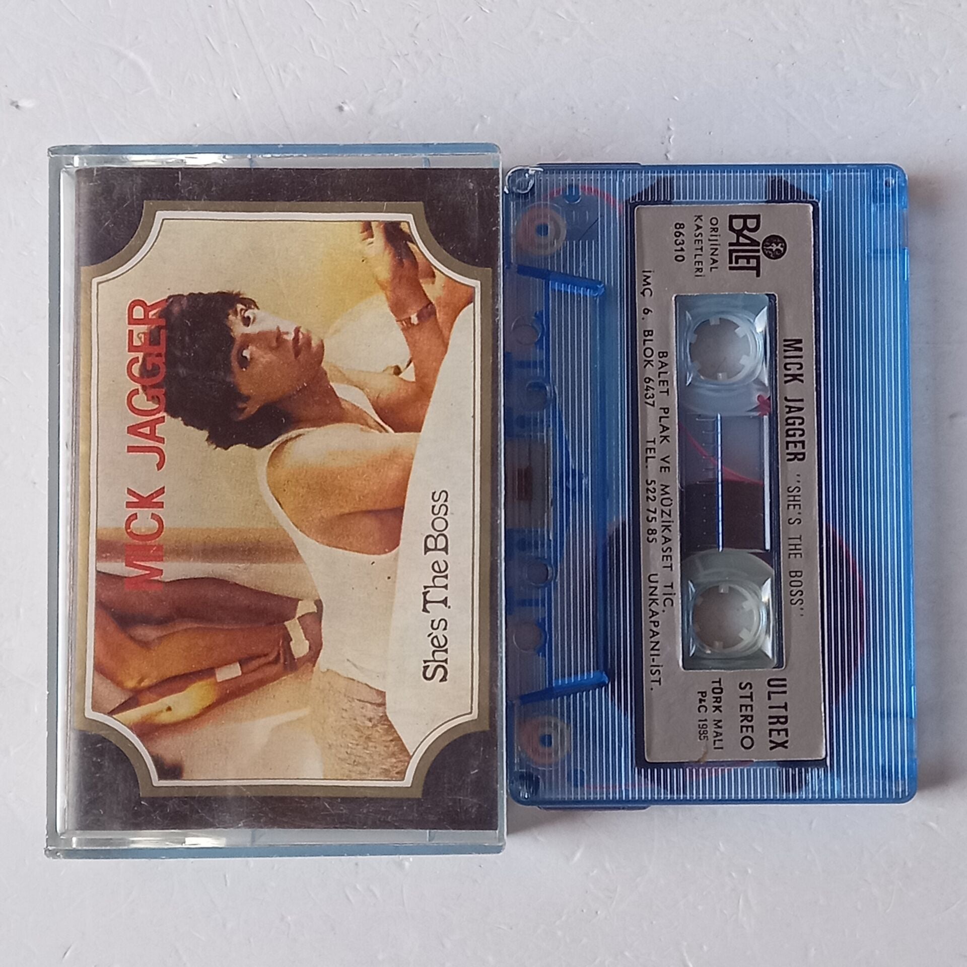 MICK JAGGER - SHE'S THE BOSS (1985) - KASET 2.EL