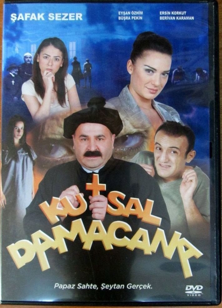 KUTSAL DAMACANA - ŞAFAK SEZER - KAMİL AYDIN & AHMET YILMAZ - DVD 2.EL