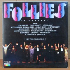 FOLLIES IN CONCERT NEW YORK PHILHARMONIC LP 2.EL