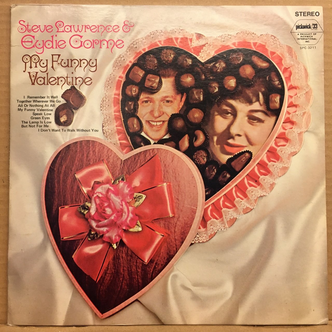 STEVE LAWRENCE & EYDIE GORME -MY FUNNY VALENTINE 2.EL PLAK