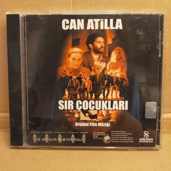 SIR ÇOCUKLARI ORJİNAL FİLM MÜZİĞİ / CAN ATİLLA (2002) CD 2.EL
