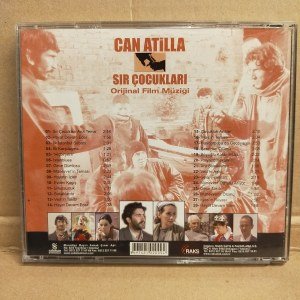 SIR ÇOCUKLARI ORJİNAL FİLM MÜZİĞİ / CAN ATİLLA (2002) CD 2.EL
