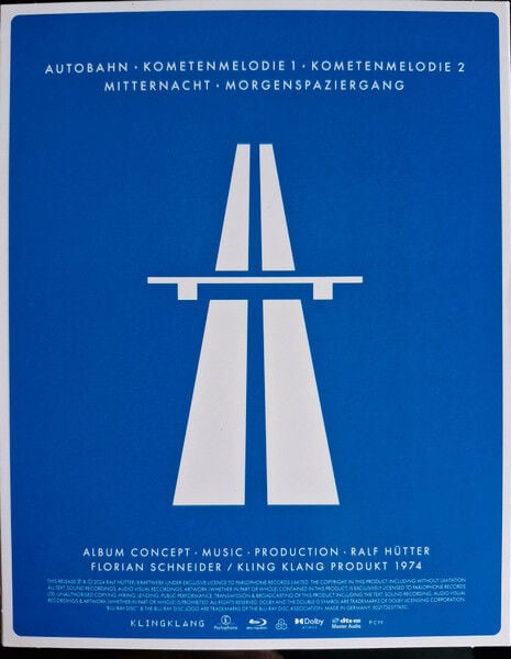 KRAFTWERK - AUTOBAHN (1974) - BLU RAY AUDIO / AMBALAJINDA SIFIR