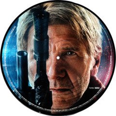 STAR WARS THE FORCE AWAKENS - SOUNDTRACK BY JOHN WILLIAMS (2015) - 2LP 2016 PICTURE DISC SIFIR PLAK