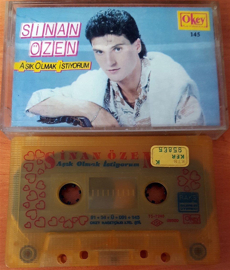 SİNAN ÖZEN - AŞIK OLMAK İSTİYORUM KASET 2.EL