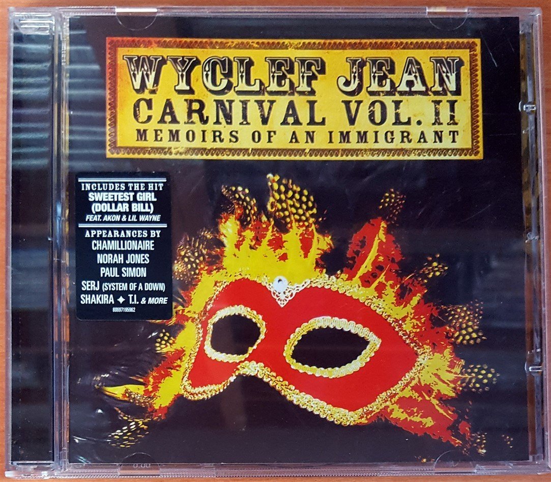 WYCLEF JEAN - CARNIVAL VOL.II / MEMOIRS OF AN IMMIGRANT (2007) - CD 2.EL