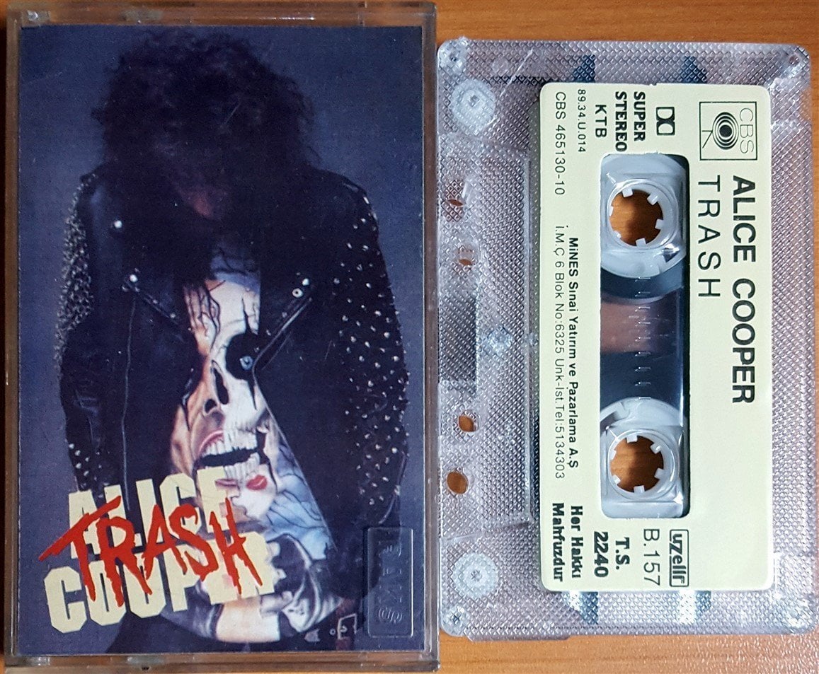 ALICE COOPER - TRASH (1989) - KASET 2.EL