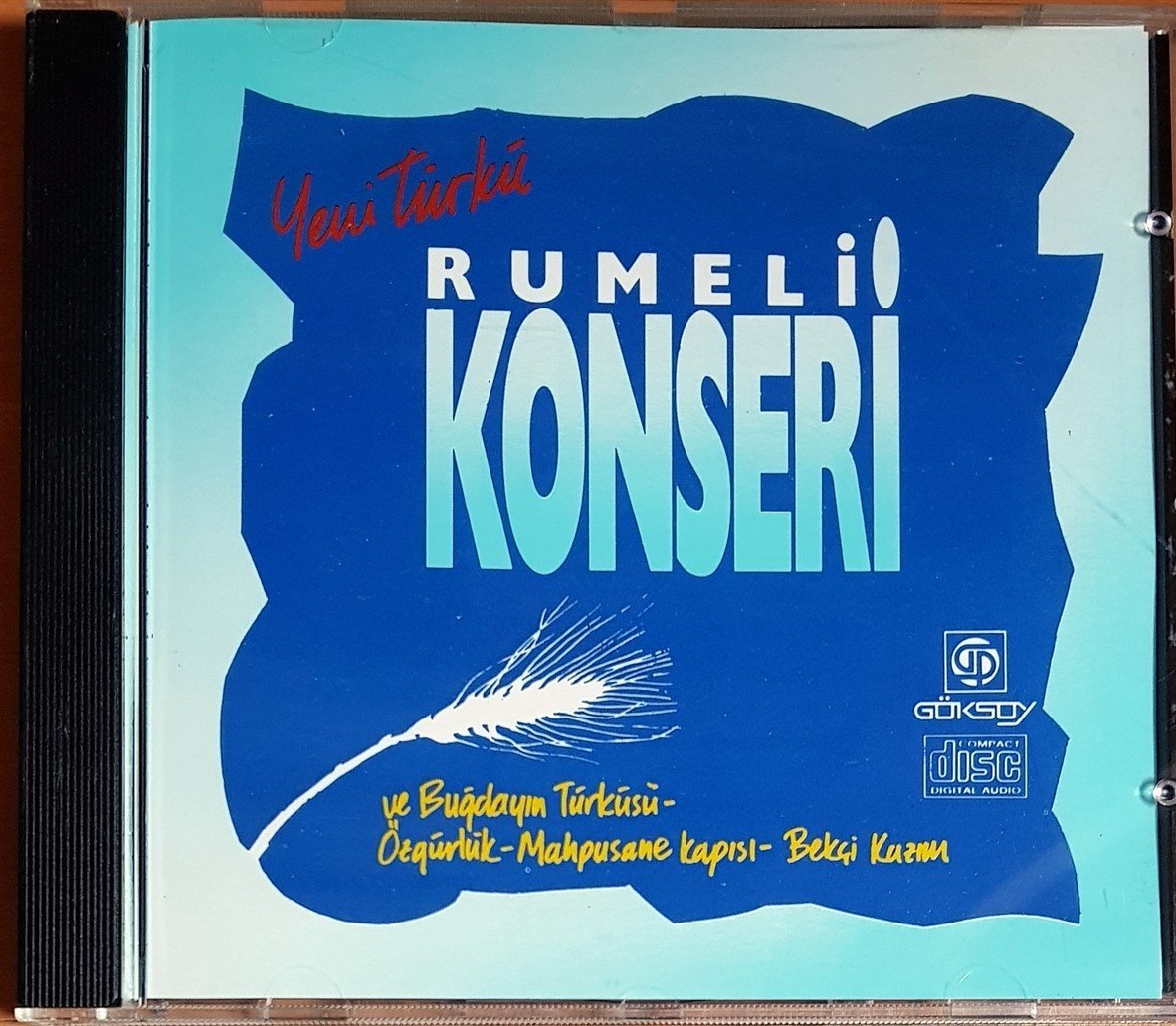 YENİ TÜRKÜ - RUMELİ KONSERİ (1991) GÖKSOY CD 2.EL