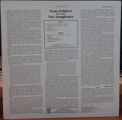 SCHUBERT: TWO SYMPHONIES (3 & 5) ROYAL PHILHARMONIC ORCHESTRA, THOMAS BEECHAM (1982) - PLAK 2.EL