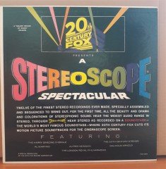 20th CENTURY FOX STEREOSCOPE SPECTACULAR - LP 2.EL PLAK