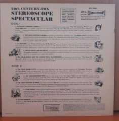 20th CENTURY FOX STEREOSCOPE SPECTACULAR - LP 2.EL PLAK