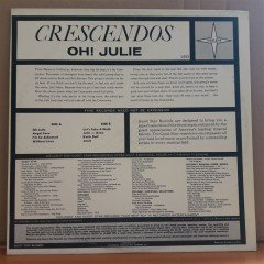 THE CRESCENDOS - OH JULIE - LP 2.EL PLAK