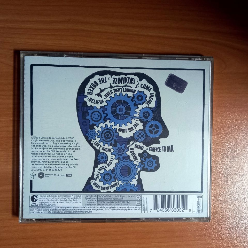 THE CHEMICAL BROTHERS – PUSH THE BUTTON (2005) - CD 2.EL