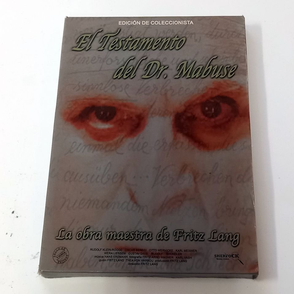 EL TESTAMENTO DEL DR. MABUSE - DAS TESTAMENT DES DR. MABUSE - YÖN.: FRITZ LANG- DVD COLLECTOR\'S EDITION 2.EL TR ALTYAZI YOKTUR