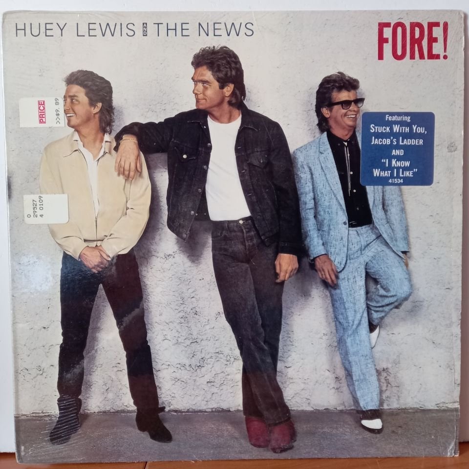HUEY LEWIS AND THE NEWS – FORE! (1986) - LP 2.EL PLAK